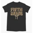 Fifth Grade Leopard Coquette Bow Back To School Women Girls Unisex T-Shirt Fifth Grade Leopard Coquette Bow Back To School Women Girls Unisex T-Shirt