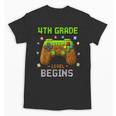 First Day Of 4th Grade Level Begins Back To School Boy Unisex T-Shirt First Day Of 4th Grade Level Begins Back To School Boy Unisex T-Shirt