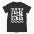First Day Of First Grade Vibes Girls Back To School Boys Unisex T-Shirt First Day Of First Grade Vibes Girls Back To School Boys Unisex T-Shirt