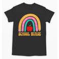 First Day Of School Nurse Back To School Rainbow Pencil Unisex T-Shirt