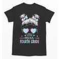 Fourth Grade Little Miss Back To School 4th Grade Little Unisex T-Shirt
