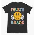 Fourth Grade Vibes Retro Smile Back To School 4th Grade Team Unisex T-Shirt Fourth Grade Vibes Retro Smile Back To School 4th Grade Team Unisex T-Shirt