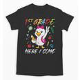 Girls Goose 1st Grade Here I Come Back To School Kids Unisex T-Shirt