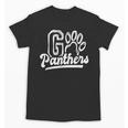 Go Cheer Panthers School Spirit Team Panther Back To School Unisex T-Shirt Go Cheer Panthers School Spirit Team Panther Back To School Unisex T-Shirt