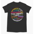 Groovy School Community Liaison Back To School Appreciation Unisex T-Shirt Groovy School Community Liaison Back To School Appreciation Unisex T-Shirt