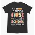 Happy First Day Of School Custodian Life Back To School Unisex T-Shirt Happy First Day Of School Custodian Life Back To School Unisex T-Shirt