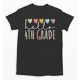 Hello 4th Grade Back To School Fourth Grade Vibes Heart Love Unisex T-Shirt Hello 4th Grade Back To School Fourth Grade Vibes Heart Love Unisex T-Shirt