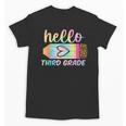 Hello Third Grade Back To School Pencil Tie Dye 3rd Grade Unisex T-Shirt Hello Third Grade Back To School Pencil Tie Dye 3rd Grade Unisex T-Shirt