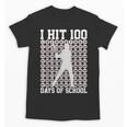 I Hit 100 Days Of School Boys Kids 100th Day Balls Baseball Unisex T-Shirt I Hit 100 Days Of School Boys Kids 100th Day Balls Baseball Unisex T-Shirt