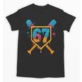 HUGvyn 67 Baseball Ice Cream Drip Six Seven Genz Alpha Slang Unisex T-Shirt