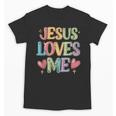 Jesus Loves Me Christian Kids Back To School Unisex T-Shirt Jesus Loves Me Christian Kids Back To School Unisex T-Shirt