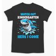 Kids Back To School Watch Out Kindergarten Here I Come Shark Boys Unisex T-Shirt Kids Back To School Watch Out Kindergarten Here I Come Shark Boys Unisex T-Shirt