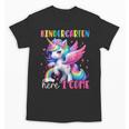 Kindergarten Here I Come Unicorn Girls Kids Back To School Unisex T-Shirt Kindergarten Here I Come Unicorn Girls Kids Back To School Unisex T-Shirt