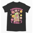 Kindergarten Vibes Groovy Kindergarten Back To School Frog Unisex T-Shirt Kindergarten Vibes Groovy Kindergarten Back To School Frog Unisex T-Shirt