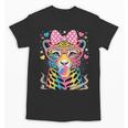 Leopard Glasses Blowing Bubble Gum Back To School Kids Unisex T-Shirt Leopard Glasses Blowing Bubble Gum Back To School Kids Unisex T-Shirt