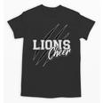 Lions Cheer Back To School Cheerleading Team Spirit Unisex T-Shirt Lions Cheer Back To School Cheerleading Team Spirit Unisex T-Shirt