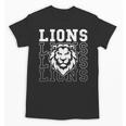 Lions School Spirit Fan Team Back To School Unisex T-Shirt Lions School Spirit Fan Team Back To School Unisex T-Shirt