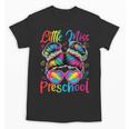 Little Miss Preschool Messy Bun Back To School Girl Women Unisex T-Shirt Little Miss Preschool Messy Bun Back To School Girl Women Unisex T-Shirt