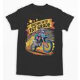 Motocross Dirt Bike Back To School Racing Into 1st Grade Unisex T-Shirt