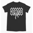 Mustangs High School Spirit Fan Team Mustang Back To School Unisex T-Shirt Mustangs High School Spirit Fan Team Mustang Back To School Unisex T-Shirt