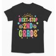 Next Stop 2nd Grade Groovy Retro Second Grade Back To School Unisex T-Shirt Next Stop 2nd Grade Groovy Retro Second Grade Back To School Unisex T-Shirt
