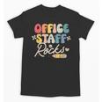 Office Staff Rocks Back To School Secretary Administrative Unisex T-Shirt Office Staff Rocks Back To School Secretary Administrative Unisex T-Shirt