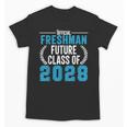Official Freshman Future Class Of 2028 Back To School Unisex T-Shirt