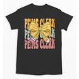 Peims Clerk Groovy Coquette Bow Cute Back To School Unisex T-Shirt Peims Clerk Groovy Coquette Bow Cute Back To School Unisex T-Shirt