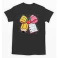 Pencil Coquette Bow Happy First Day Of School Back To School Unisex T-Shirt Pencil Coquette Bow Happy First Day Of School Back To School Unisex T-Shirt