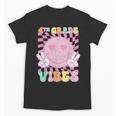 Pink 4th Grade Vibes Smile Face Back To School Fourth Grade Unisex T-Shirt Pink 4th Grade Vibes Smile Face Back To School Fourth Grade Unisex T-Shirt
