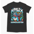 Ready To Attack Kindergarten Pirate Shark Back To School Unisex T-Shirt Ready To Attack Kindergarten Pirate Shark Back To School Unisex T-Shirt