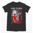 Ready To Crush Second Grade Soccer USA Flag Back To School Unisex T-Shirt Ready To Crush Second Grade Soccer USA Flag Back To School Unisex T-Shirt