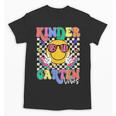 Retro Groovy Kinder Garten Vibes Smile Team Back To School Unisex T-Shirt