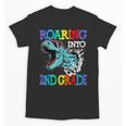 Roaring Into 2Nd Grade DinosaurRex Back To School Unisex T-Shirt Roaring Into 2Nd Grade DinosaurRex Back To School Unisex T-Shirt