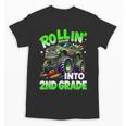 Rollin' Into 2nd Grade Monster Truck Back To School Boys Unisex T-Shirt Rollin' Into 2nd Grade Monster Truck Back To School Boys Unisex T-Shirt