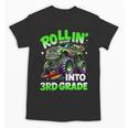 Rollin' Into 3rd Grade Monster Truck Back To School Boys Unisex T-Shirt Rollin' Into 3rd Grade Monster Truck Back To School Boys Unisex T-Shirt