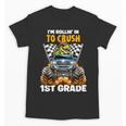 Rollin Crush Dinosaur Monster Truck Back To School 1st Grade Unisex T-Shirt Rollin Crush Dinosaur Monster Truck Back To School 1st Grade Unisex T-Shirt