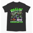 Rollin' Into Kindergarten Monster Truck Back To School Boys Unisex T-Shirt Rollin' Into Kindergarten Monster Truck Back To School Boys Unisex T-Shirt