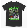 Rollin' Into Preschool Monster Truck Back To School Boys Unisex T-Shirt Rollin' Into Preschool Monster Truck Back To School Boys Unisex T-Shirt