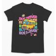 School Bus Driver Groovy Retro Back To School Unisex T-Shirt
