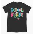 School Nurse Colorful Costume Back To School Nursing Job Unisex T-Shirt