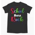 School Nurse Rock Back To School -Funny Nurses School Unisex T-Shirt School Nurse Rock Back To School -Funny Nurses School Unisex T-Shirt