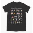School Psychologist Alphabet ABCs Psychology Back To School Unisex T-Shirt School Psychologist Alphabet ABCs Psychology Back To School Unisex T-Shirt