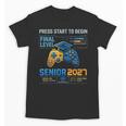 Senior Class Of 2027 Back To School Gamer Boys Senior 2027 Unisex T-Shirt Senior Class Of 2027 Back To School Gamer Boys Senior 2027 Unisex T-Shirt