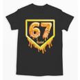 Six Seven 67 Meme Gen Alpha Slang Baseball 101 Unisex T-Shirt
