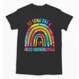 So Long Pre-K Hello Kindergarten Rainbow Back To School Unisex T-Shirt