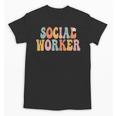 Social Worker Groovy Women Appreciation Day Back To School Unisex T-Shirt Social Worker Groovy Women Appreciation Day Back To School Unisex T-Shirt