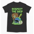Spooky Zombie Respect The Drip Baseball Halloween Unisex T-Shirt Spooky Zombie Respect The Drip Baseball Halloween Unisex T-Shirt