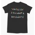 Stranger Wall Alphabet Lights Spooky Back To School Unisex T-Shirt Stranger Wall Alphabet Lights Spooky Back To School Unisex T-Shirt