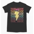Third Grade Lightning Bolt Pencil 1st Day Of Back To School Unisex T-Shirt